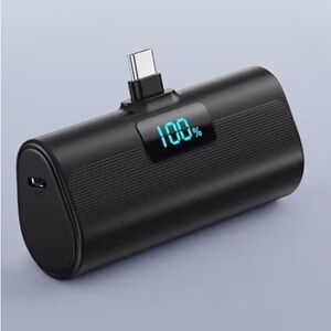 Black Portable Charger iPhone 5200 mAh MFI certified